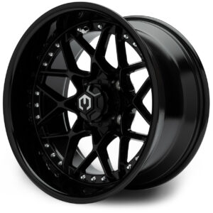 MODZ® Formula Glossy Black 14" Golf Cart Wheel