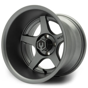 Gunmetal01 MODZ® Maverick Gunmetal 14" Golf Cart Wheel