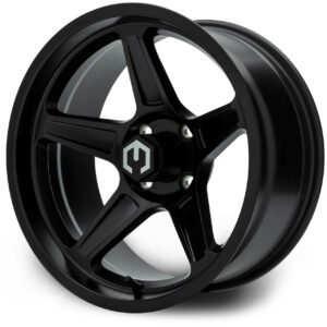 Matte Black 01 MODZ® Drift Matte Black 15" Golf Cart Wheel