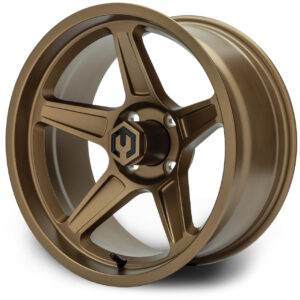 Matte Bronze 01 MODZ® Drift Matte Bronze 15" Golf Cart Wheel