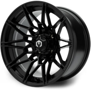MODZ® Galaxy Matte Black 14" Golf Cart Wheel
