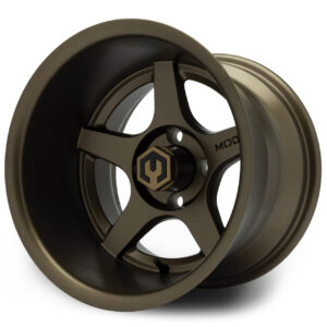 MatteBronze01 MODZ® Maverick Matte Bronze 14" Golf Cart Wheel