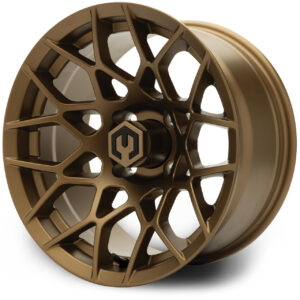 MatteBronze01 MODZ® Blitz Matte Bronze 14" Golf Cart Wheel