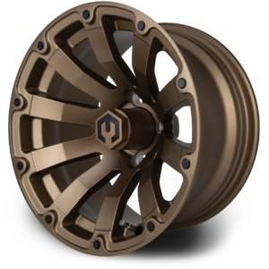 MODZ® Bomber Matte Bronze 14" Golf Cart Wheel
