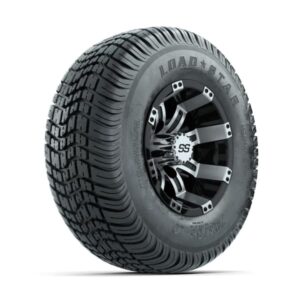 Set of (4) 10 in GTW Tempest Wheels with 205/65-10 Kenda Load Star Tires