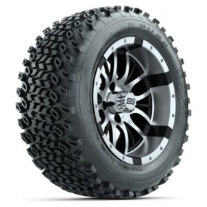 Set of (4) 14 in GTW Diesel Wheels with 23x10-14 Duro Desert All-Terrain Tires