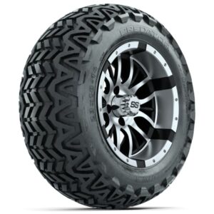 Set of (4) 14 in GTW Diesel Wheels with 23x10-14 GTW Predator All-Terrain Tires